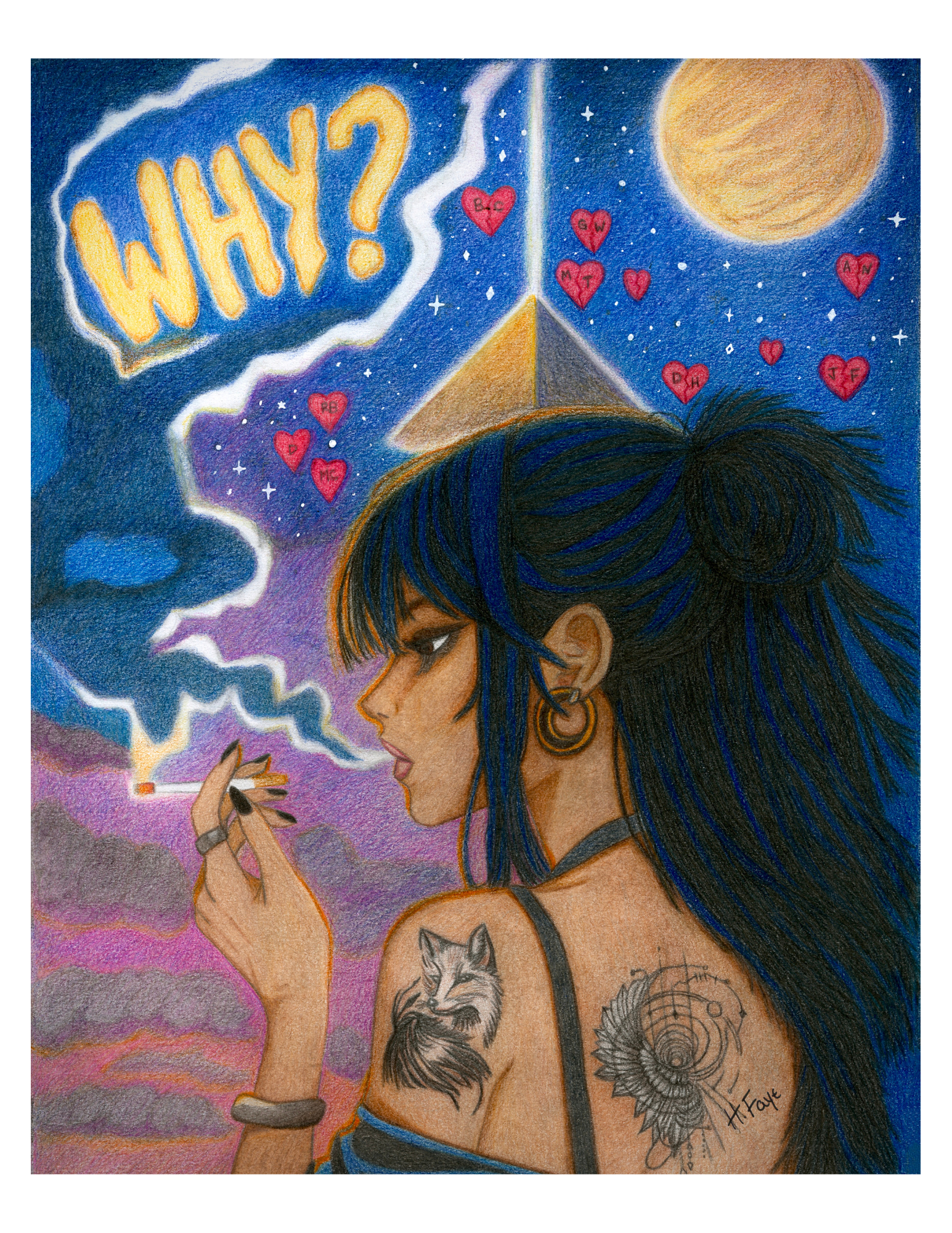 Questions to the Universe Art Prints